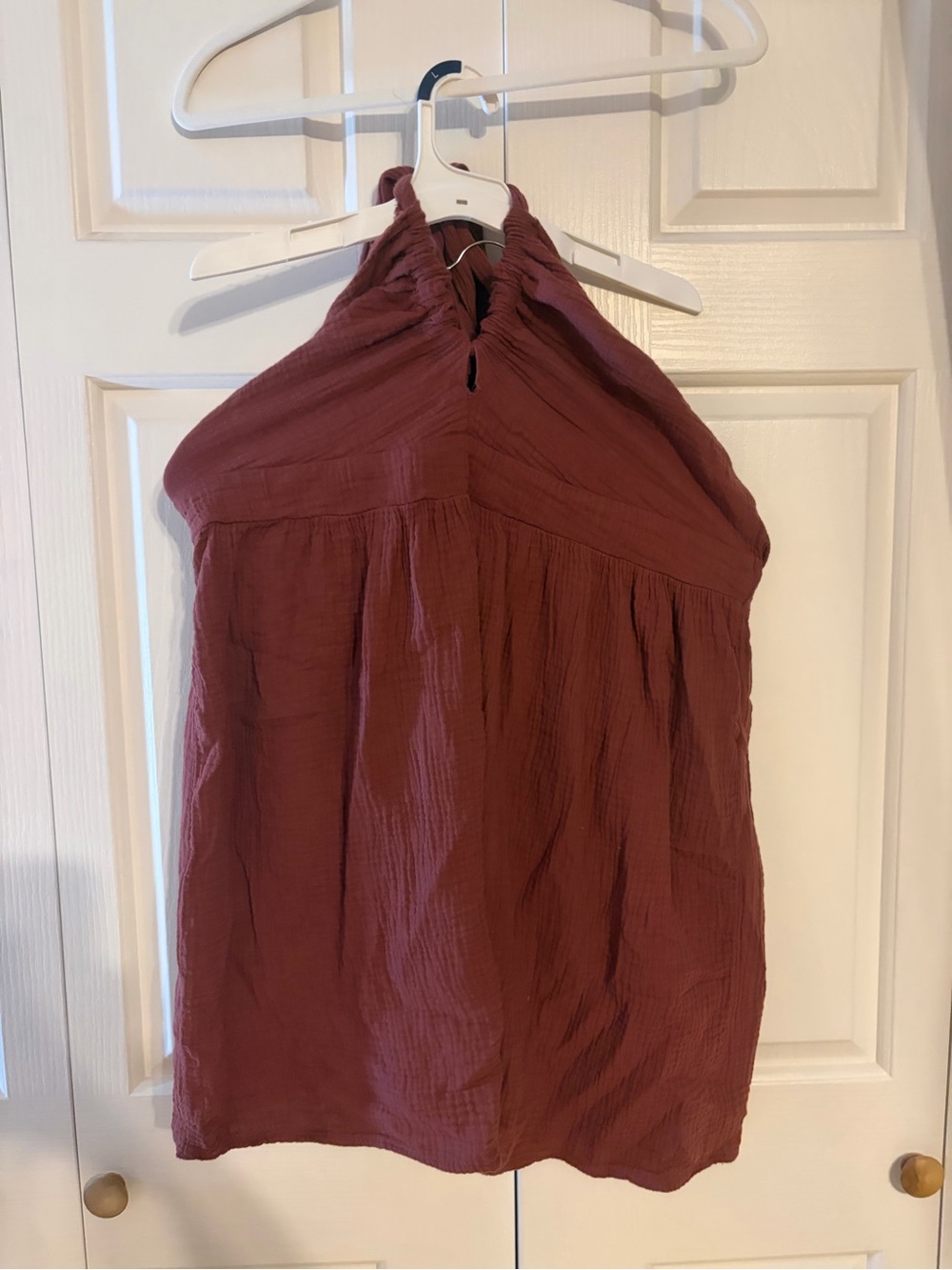 Women’s Dusty Rose Tie Around Neck dress